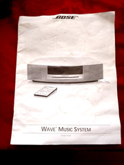 Bose Wave Music System OEM Owner’s Guide/Manual