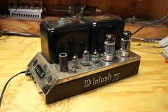Fully Serviced 1963 McIntosh MC75 75-Watt Monobloc Power Amplifier