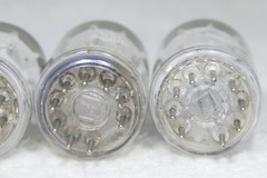 Matched Quad Telefunken ECC82/12AU7 Long Ribbed Plate Diamond Bottom 1956 Strong