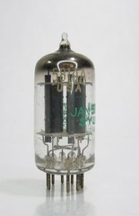 Sylvania Vintage Electronic Vacuum Tube Model JAN 5814A Used Made in USA