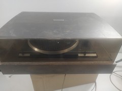 Vintage Silver Turntable KM 2024 As Is Untested RARE J McDonald Photograph