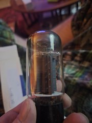 Matched Quad (4) GE 8417 Vacuum Tubes High Power Output Tube Tests Very Strong