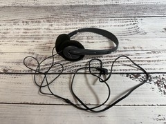 Vintage Aiwa HP-MO28 Plug-In Headphones with Adjustable Headband – Working!