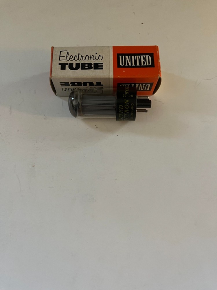 NOS 5Y3GT UNITED ELECTRONIC RECTIFIER VACUUM TUBE