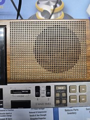 Vintage GE 7-4956B General Electric Alarm Clock Radio Cassette Tape Recorder