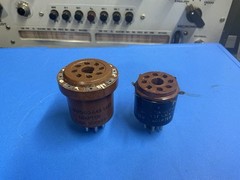Vector Tube Socket Test Adapter Octal U-102/U & Hickok Octal sockeT/adapter -VG
