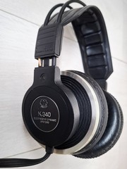 Vintage AKG K340 400 Ohm Electrostatic Dynamic High-End Headphones