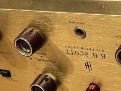 HH Scott 222c Amplifier With Scott Metal Case In Working Condition – Tested