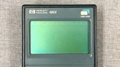 Hewlett Packard HP 48GX Graphing Calculator Black LCD Free Shipping