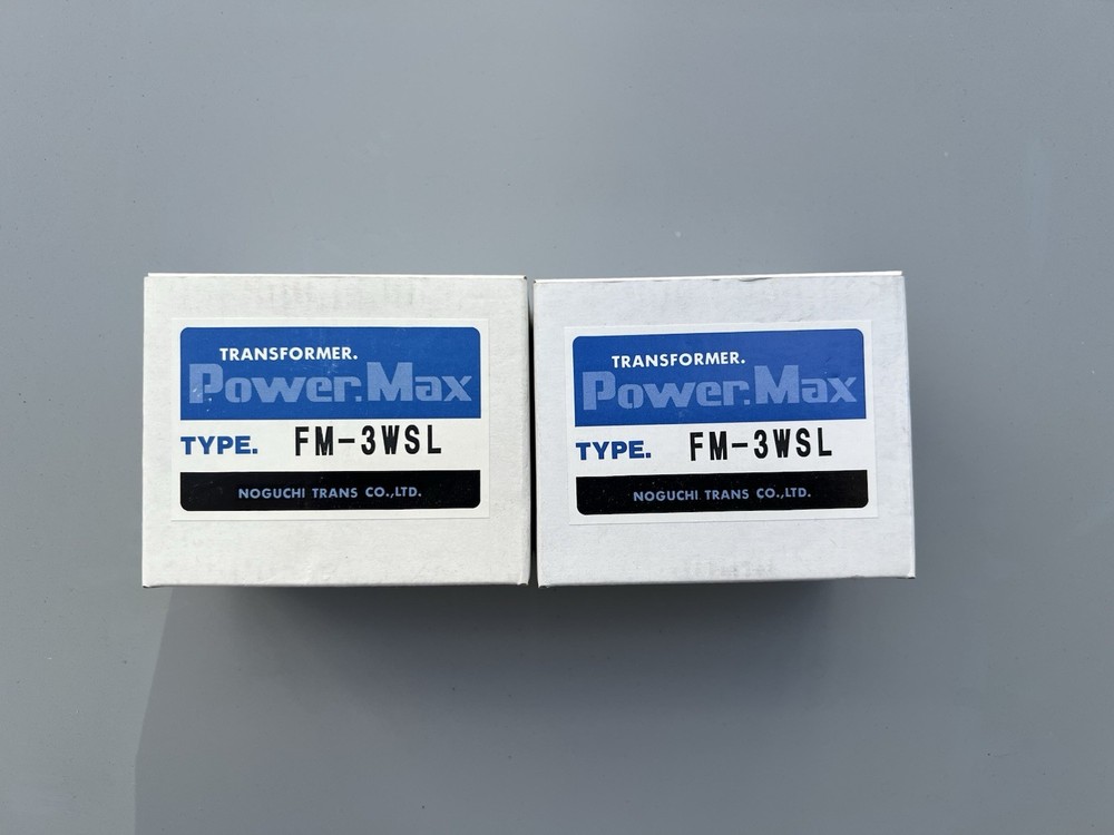 Noguchi FM-3WSL Finemet Core Single End Output Transformers – (Tango Tamura)