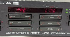 SAE I102 Computer Direct-Line Integrated Amplifier Rackmount VTG Amp *AS-IS READ