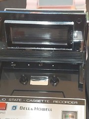 Vintage Bell & Howell Cassette Player Recorder Model 87500 With Case Japan Works