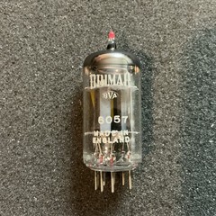 Rare NOS Brimar 6057 Tube SELECTED Yellow T O-Getter 12AX7 ECC83 B339 ECC803S