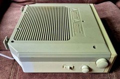 GE General Electric Model 7-4260A Spacemaker Radio Cassette Player w/Hardware