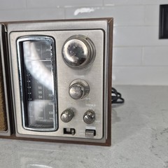 Sony Bass Reflex System FM/AM 2 Band Radio Model ICF-9580W Tested Working