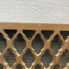 Original Sansui SP-1000 Speaker System Replacement Wood Lattice Grill Brown