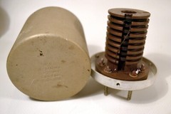 Vintage Сoils HF Generator Copper Wire 0.15mm 50-140, 500-1400 kHz 12-30 MHz