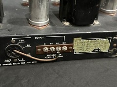 Stromberg Carlson Signet 33 Vintage Amp Tube Amplifier Untested SAU 33-SS 80841