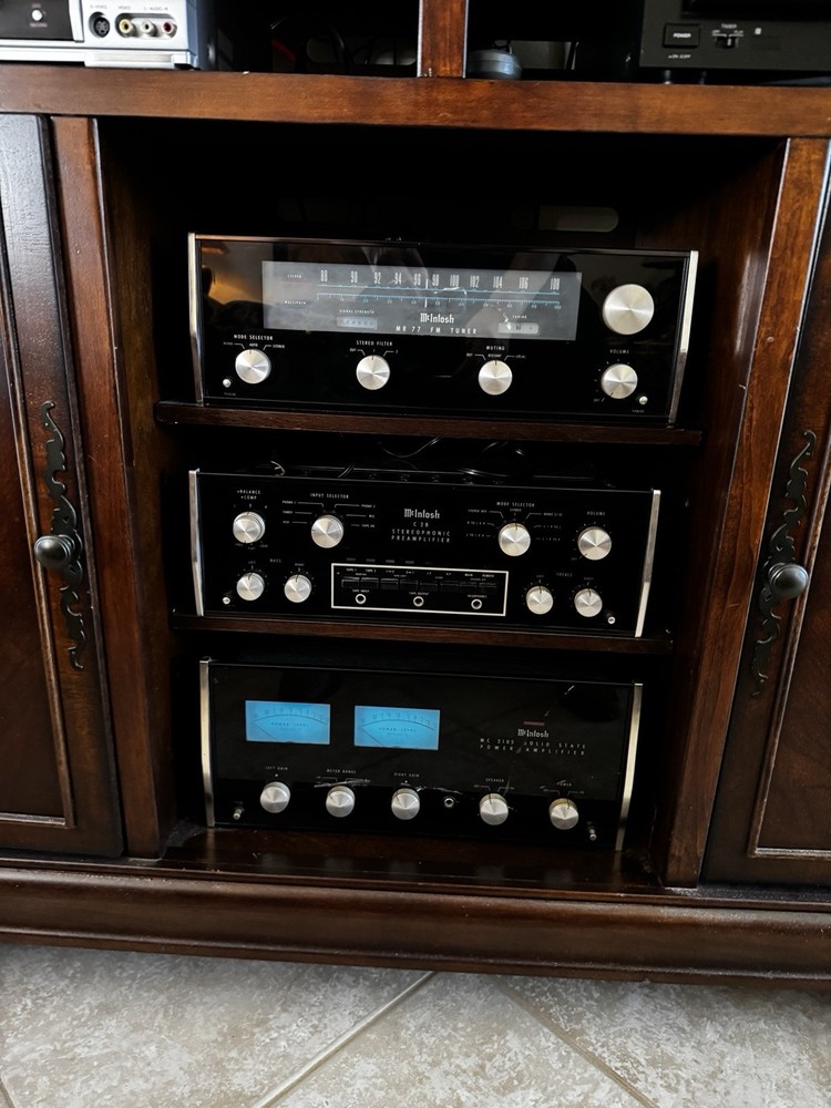 McIntosh Vintage Solidstate Vintage Stereo Set