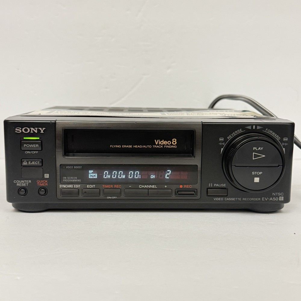 Sony EV-A50 Video8 8mm VCR Video Cassette Recorder Parts Only