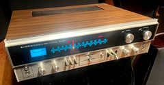 Sherwood S-7244 Vintage Quad Receiver AM FM – For Parts AS IS