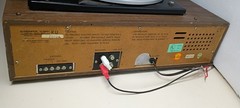 Pioneer H-2001 Turntable 8 Track Record Player PARTS/ REPAIR BAD TURNTABLE