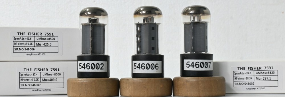 7591 A FISHER Made in U.S.A Amplitrex AT1000 #546006,546007,546002
