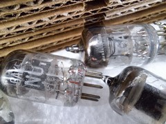 5x lot 6AK5 Vacuum Tube JNU-6AK5 US Navy