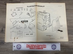 Vintage Heathkit By Zenith ET-18 Robot Original Schematic HERO Robot Booklet