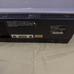 Sanyo VCR 4400 Betamax VideoCassette Recorder Vintage Betacord Beta Power Tested