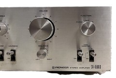 Vintage Pioneer SA-6500 II TX-6500II, 25W AM/FM Stereo Combo 1976 Fully Serviced