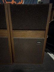 Rare Vintage Micro-Acoustics FRM-3 Vari-Axis Bookshelf Speakers! See Video!
