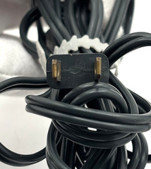 Vintage Hirakawa VM0034 8ft Power Cord Cable 125 Volt 7 Amp Japan