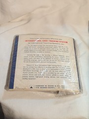 1963 Howard W Sams Co Inc International Code Training Manual Cassette Morse Code