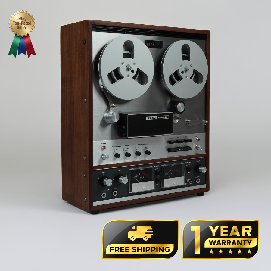 TEAC A-6010 Vintage Reel to Reel – Professional Restored – 1-Year Warranty