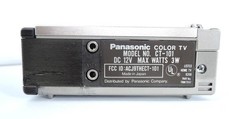 AWESOME WOKRING PANASONIC TRAVELVISION CT-101 PORTABLE CRT COLOR TV 1.5 COMPLETE