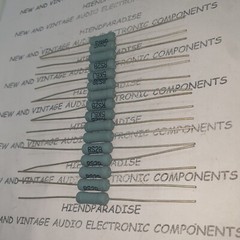 NOS DALE 5k6 RS-2B 3 watts 5% HI_END MIL GRADE Audio Resistors! 16pcs!