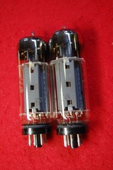 Ei Yugoslavia KT90 matched pair, NOS, OO getter, copper rods