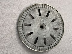 Vintage BIC 914c Turntable Platter with Rubber Mat Made In USA