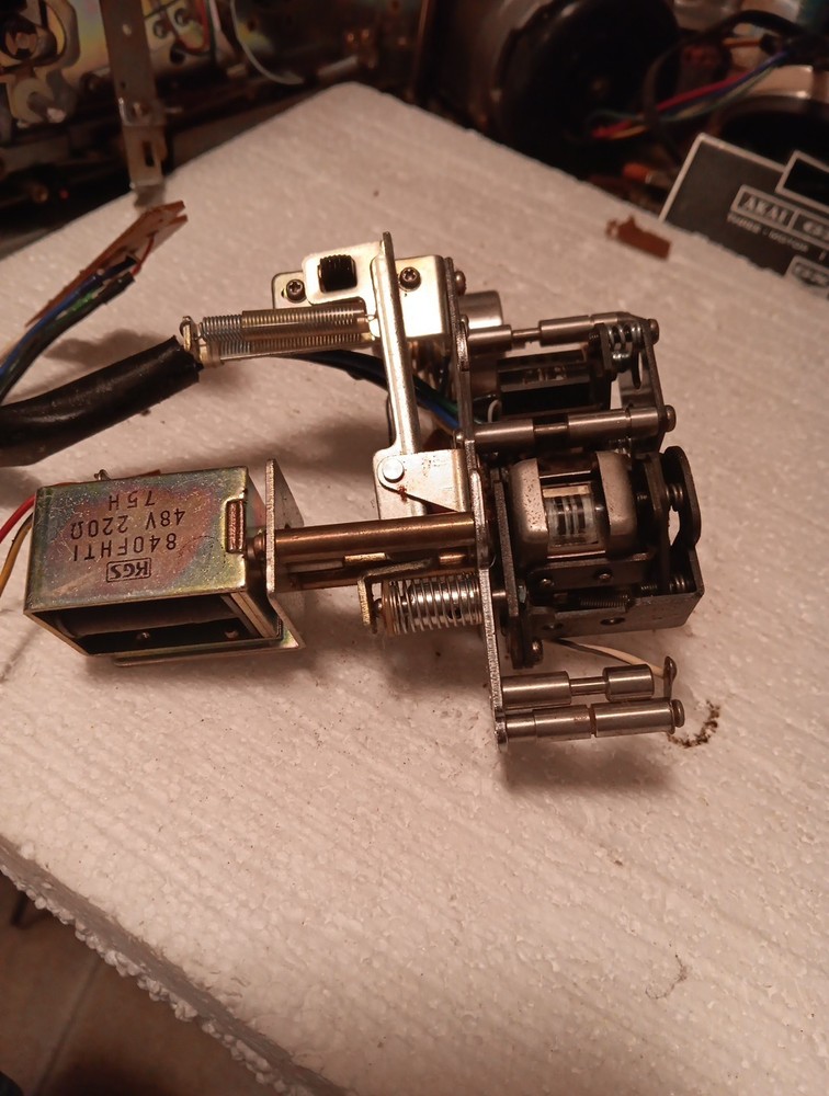 AKAI GX-210D Reel To Reel Head Stack Tested Working
