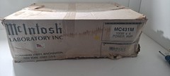 VERY RARE mcintosh mc431m CAR AMPLIFIER USED 4 CHANELS X100