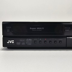 JVC DR-MV150B DVD/VCR Combo Player VHS to DVD Recorder 1080p Works Great