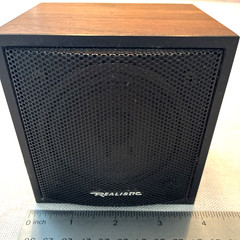Set of 2 Realistic MINIMUS 0.3 Cat. 40-1250 7 Watt Shelf Speakers VTG Untested