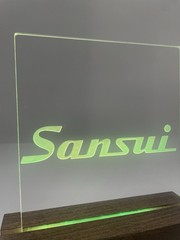 Sansui integrated Amplifier / Tube LED Sign