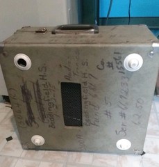 Vintage Audiotronics 300A Classroom Suitcase record player 1969 ~ Tested
