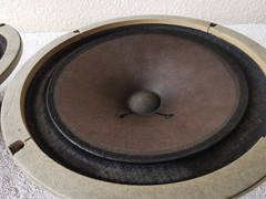 Take 1 Single Vintage Calrad Speaker Driver Woofer 4 Ohms 8” Series Miniature