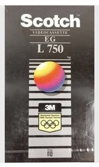 Scotch EG L 750 Blank Beta Tape Sealed