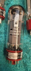 TAD EL34-STR QUAD Tubes Valves Redbase
