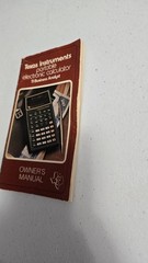 1976 Texas Instruments TI Business Analyst Calculator Owners Manual Original