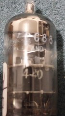 6DJ8, 6922 Amperex Tubes Test Strong Gold Pin Bugle Boy D Gett